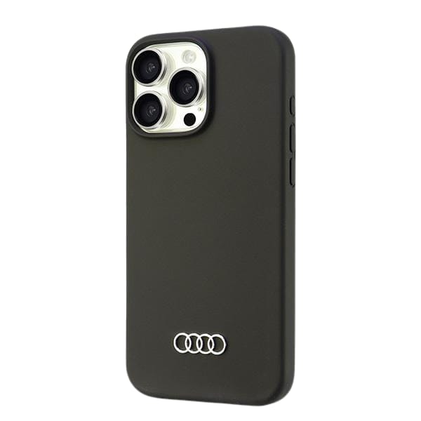 Audi Silicone Case iPhone 16 Pro Max 6.9" czarny/black hardcase AU-LSRIP16PM-Q3/D1-BK