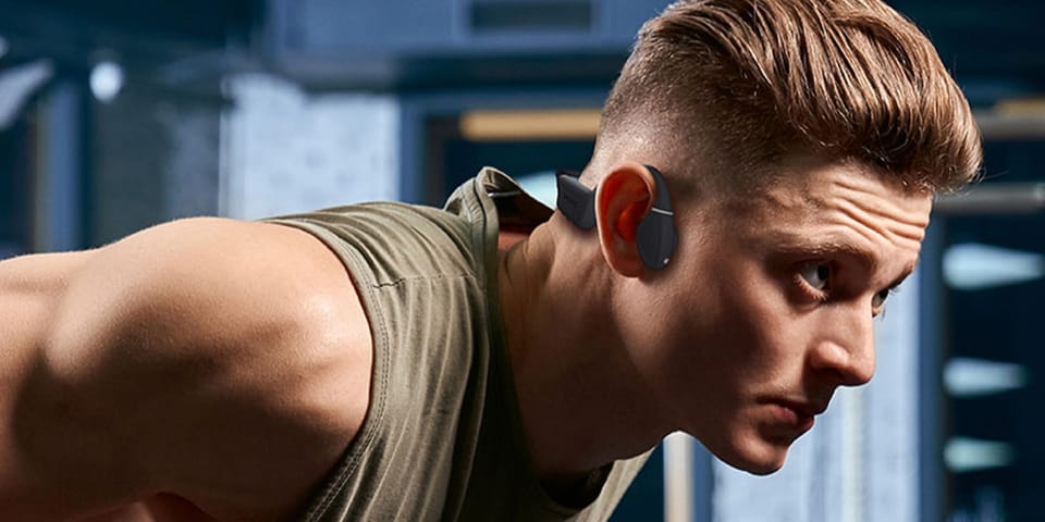 Creative Słuchawki bezprzewodoweOutlier Free Plus szaro-czarny/grey-black Bluetooth 5.3