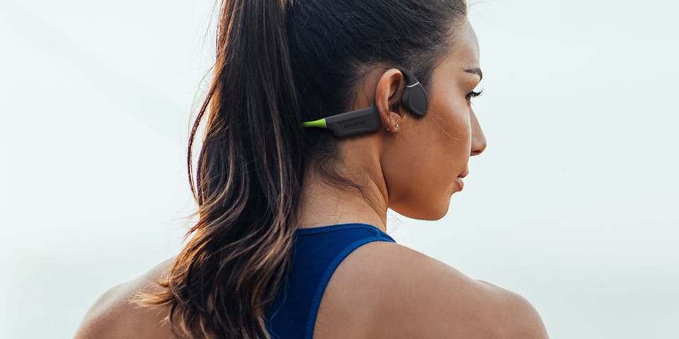 Creative Słuchawki bezprzewodoweOutlier Free Plus szaro-czarny/grey-black Bluetooth 5.3