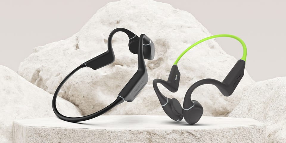 Creative Słuchawki bezprzewodoweOutlier Free Plus szaro-czarny/grey-black Bluetooth 5.3