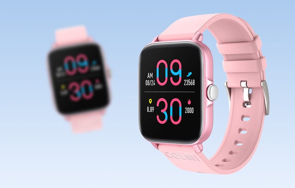 Smartwatch Colmi P28 Plus (Różowy)