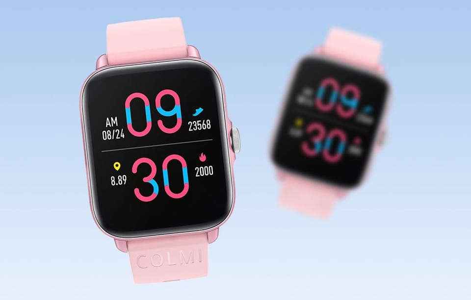 Smartwatch Colmi P28 Plus (Różowy)