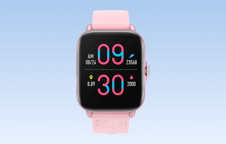 Smartwatch Colmi P28 Plus (Różowy)