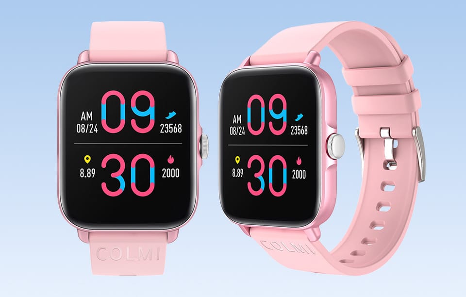 Smartwatch Colmi P28 Plus (Różowy)