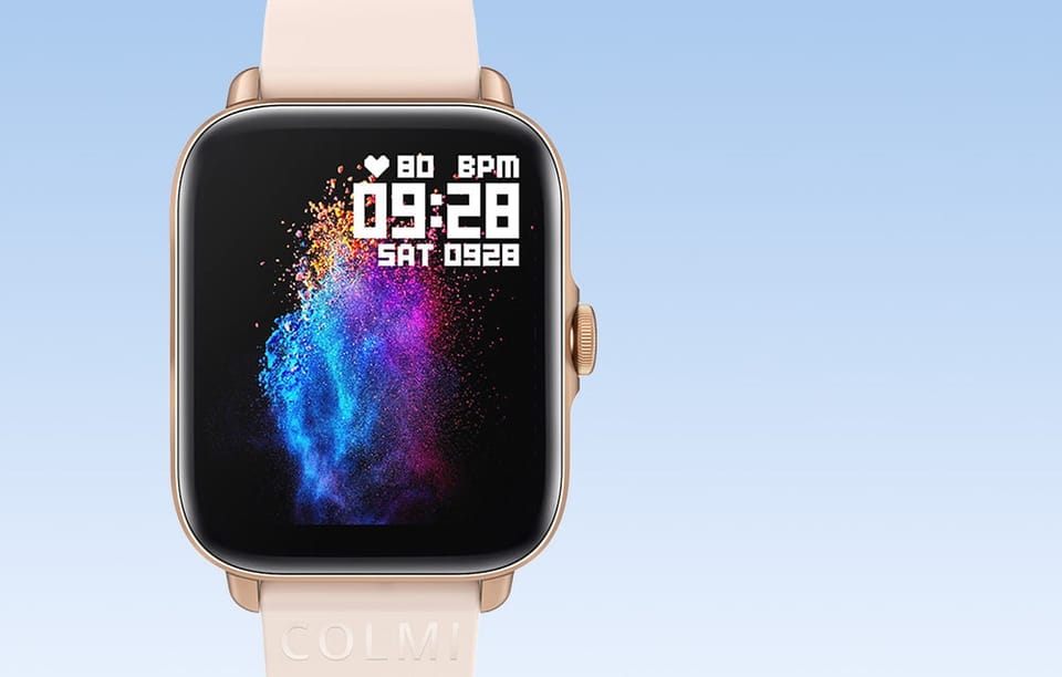 Smartwatch Colmi P28 Plus (Złoty)