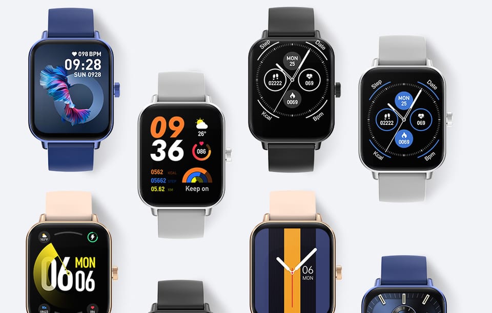 Smartwatch Colmi P81 (Czarny)