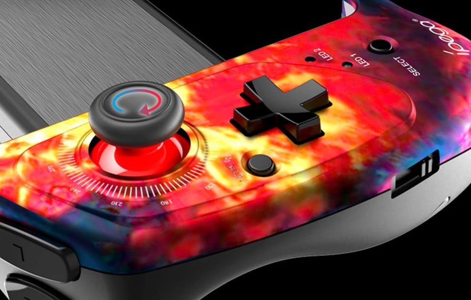 Kontroler bezprzewodowy / GamePad iPega PG-9083B z uchwytem na telefon (flame)