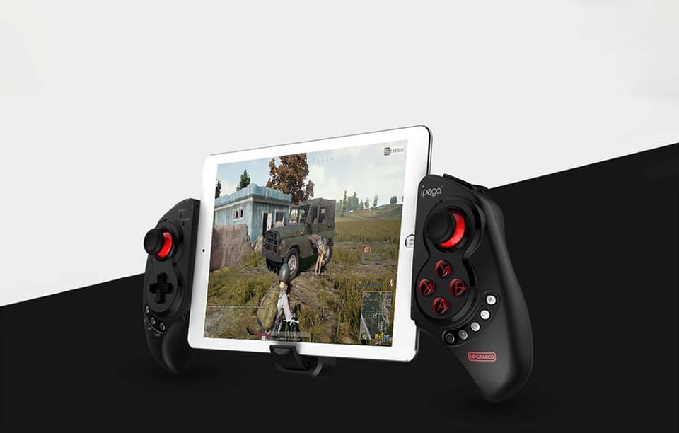 Kontroler bezprzewodowy / GamePad iPega PG-9023s z uchwytem na telefon