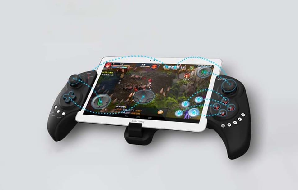 Kontroler bezprzewodowy / GamePad iPega PG-9023s z uchwytem na telefon