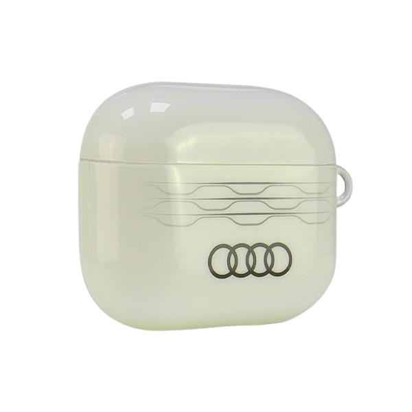 Audi IML Geometric Pattern AirPods Pro 2 cover biały/white AU-IMLAPP2-A6/D3-WE