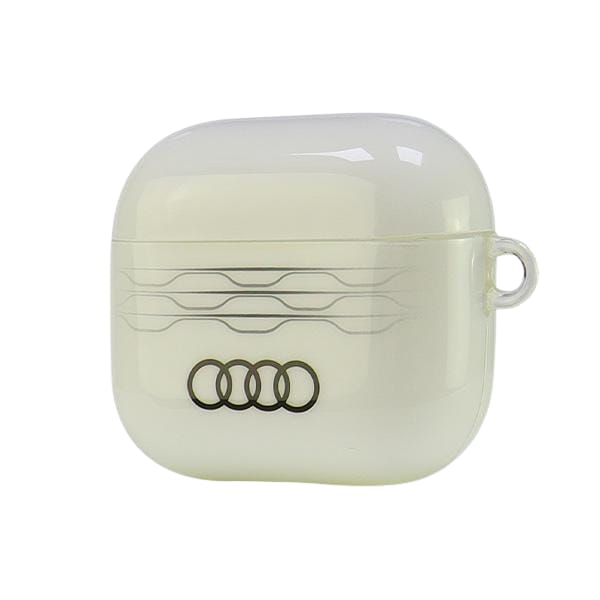 Audi IML Geometric Pattern AirPods Pro 2 cover biały/white AU-IMLAPP2-A6/D3-WE