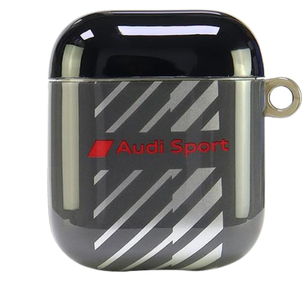 Audi IML Sport AirPods 1/2 cover czarny/  black AUS-IMLAP-RSQ/D1-BK