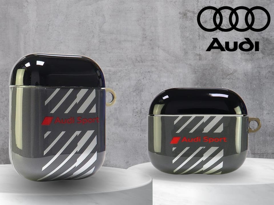 Audi IML Sport AirPods 3 cover czarny/ black AUS-IMLAP3-RSQ/D1-BK