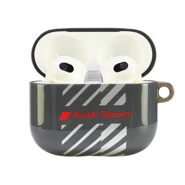 Audi IML Sport AirPods 3 cover czarny/ black AUS-IMLAP3-RSQ/D1-BK