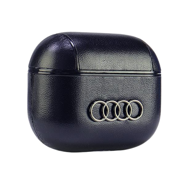 Audi Leather Big Logo AirPods 3 cover czarny/black AU-AP3-GT/D3-BK