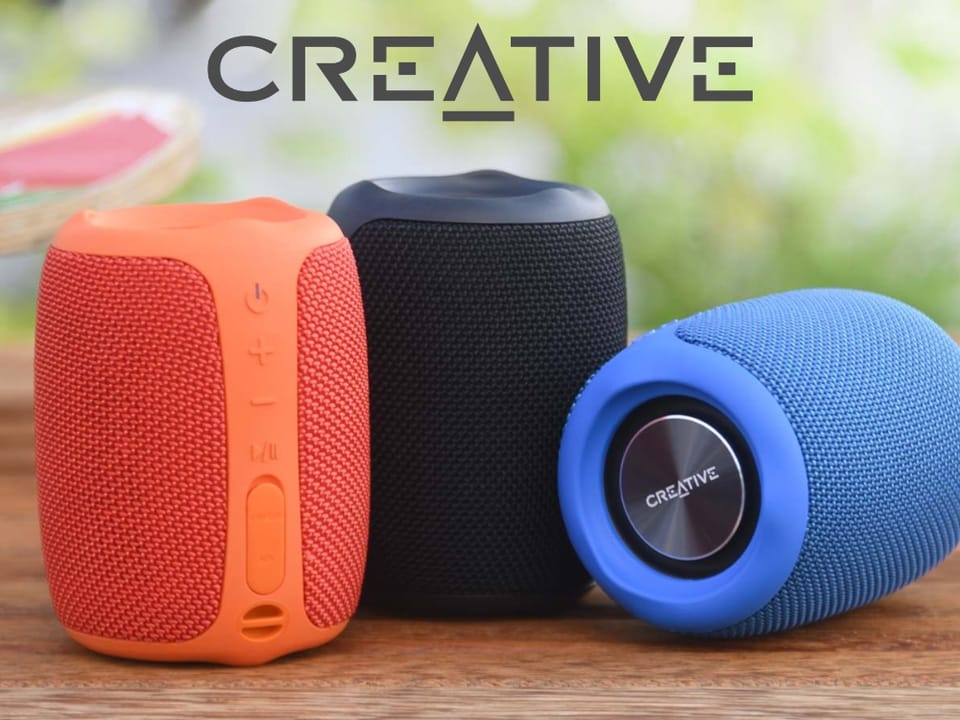 Creative Głośnik bezprzewodowy MUVO Play niebieski/blue Bluetooth