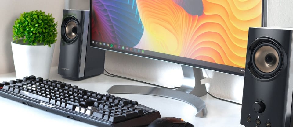 Creative Głośniki bezprzewodowe 2.0 T60  czarny/black Bluetooth 5.0