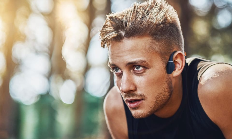 Creative Słuchawki bezprzewodowe         z przewodnictwem kostnym Outlier Free Pro Plus czarny/black Bluetooth 5.3
