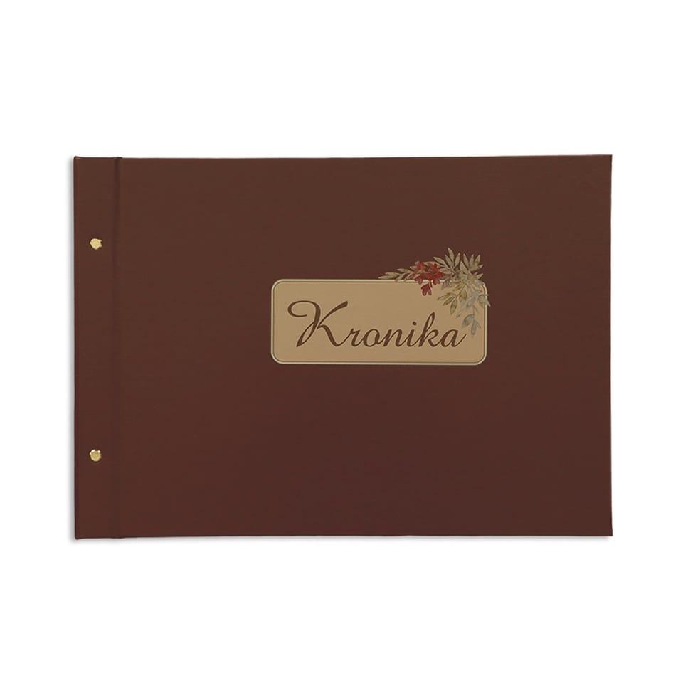 Kronika A3 malowana pozioma brązowa 415x297mm 1829-319-064 WARTA