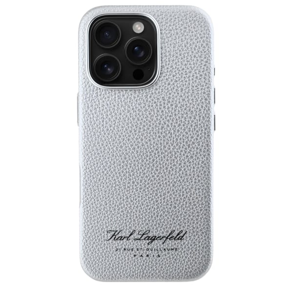 Karl Lagerfeld KLHCP16SPGWCMKHG iPhone    16 6,1" hardcase szary/grey hotel RSG