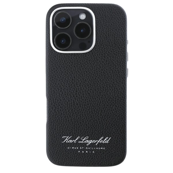 Karl Lagerfeld KLHCP16SPGWCMKHK iPhone16  6.1 hardcase czarny/black hotel RSG