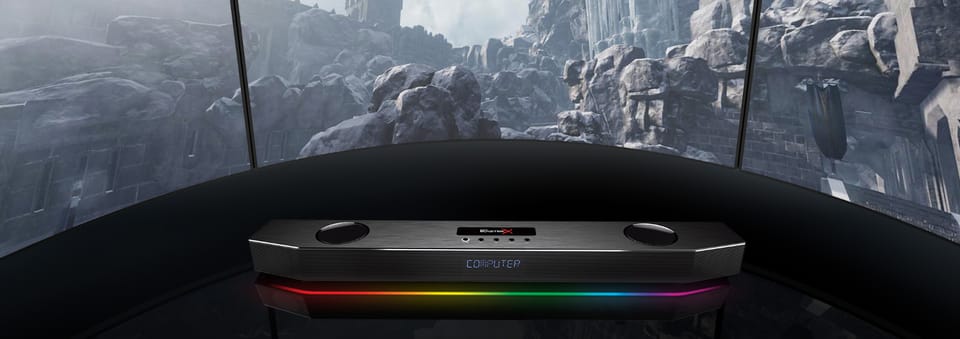 Creative Soundbar Sound BlasterX Katana  gaming z subwooferem czarny/black Bluetooth 4.2