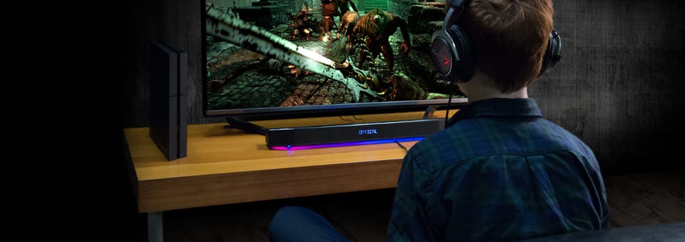 Creative Soundbar Sound BlasterX Katana  gaming z subwooferem czarny/black Bluetooth 4.2