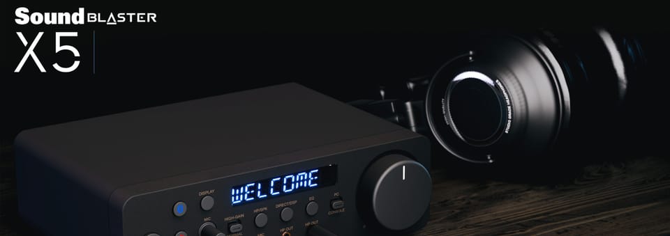 Creative Zewnętrzna karta dźwiękowa      Sound Blaster X5 USB