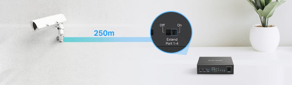 Switch Mercusys MS106LP