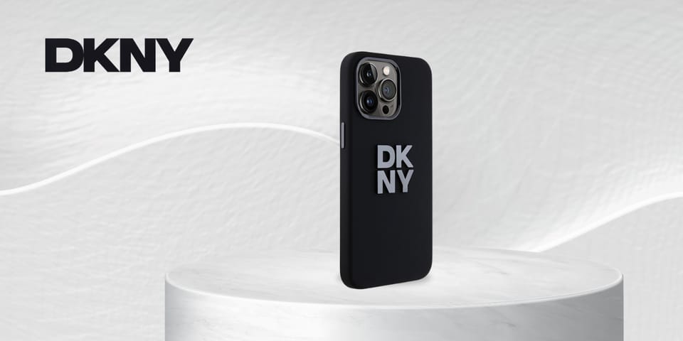 DKNY DKHCP16XSMCBSK iPhone 16 Pro Max     6.9" czarny/black hardcase Liquid Silicone Metal Logo