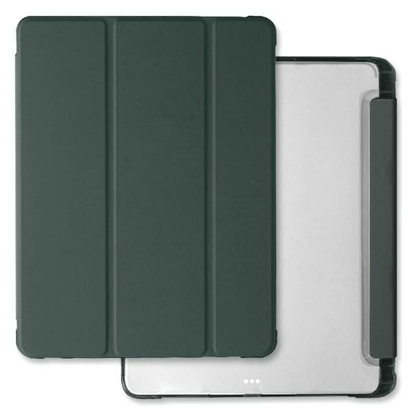 Mercury Clear Back Cover iPad Pro 13 (2024) ciemnozielony/dark green