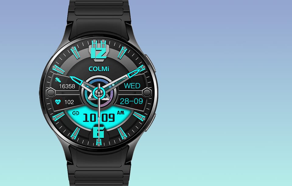 Smartwatch Colmi i28 Ultra z magnetycznym paskiem (czarny)