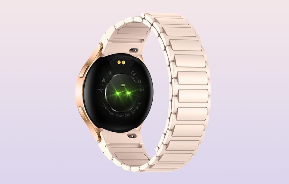 Smartwatch Colmi i28 Ultra z magnetycznym paskiem (złoty)