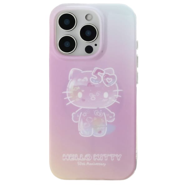 Hello Kitty HKHMP16SH50AP iPhone 16 6.1" różowy/pink hardcase IML 50TH Anniversary Magsafe