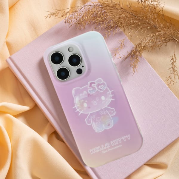 Hello Kitty HKHMP16LH50AP iPhone 16 Pro 6.3" różowy/pink hardcase IML 50TH Anniversary Magsafe