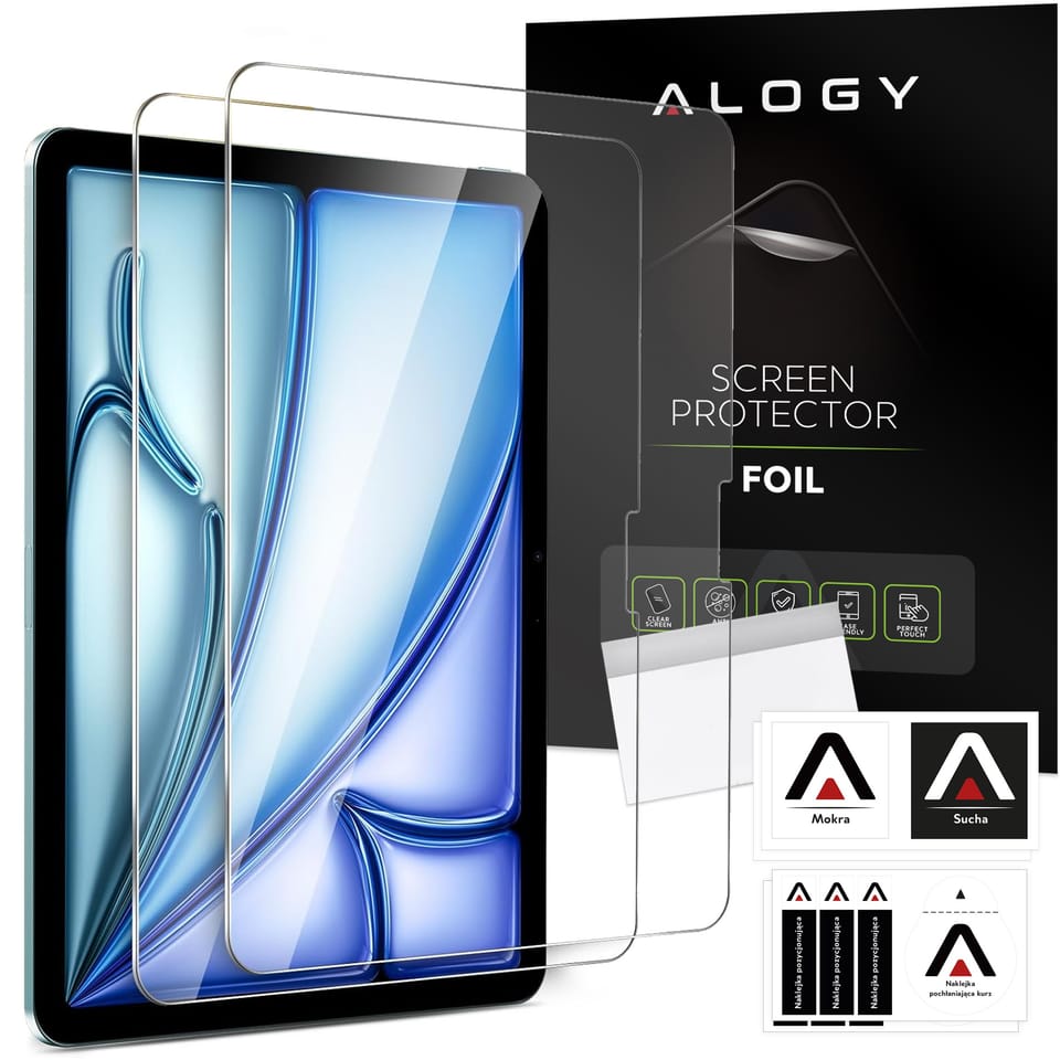 2x Folia matowa Alogy Matte Paper Screen Feel do Apple iPad Air 6 13" 2024 / iPad Pro 13" 2024