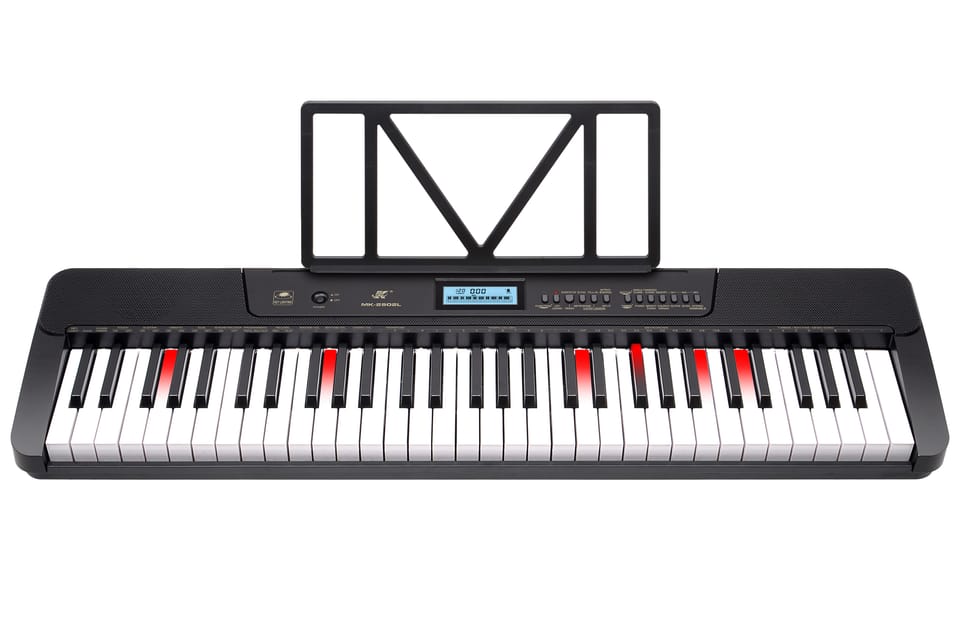 Keyboard MEIKE Organy, Pianino 61 Klawiszy, Nauka Gry MIDI
