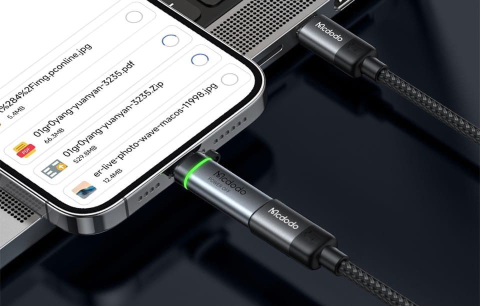 Adapter Lightning do USB-C Mcdodo OT-6010, auto power off