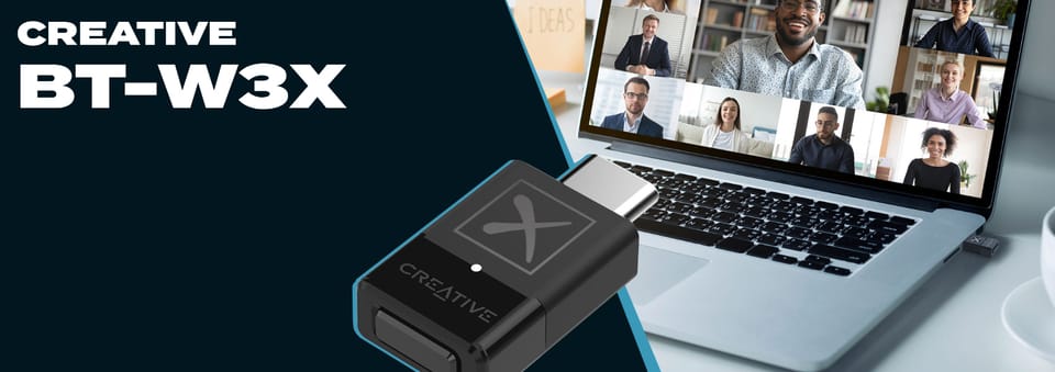 Creative Nadajnik audio BT-W3X Bluetooth 5.3