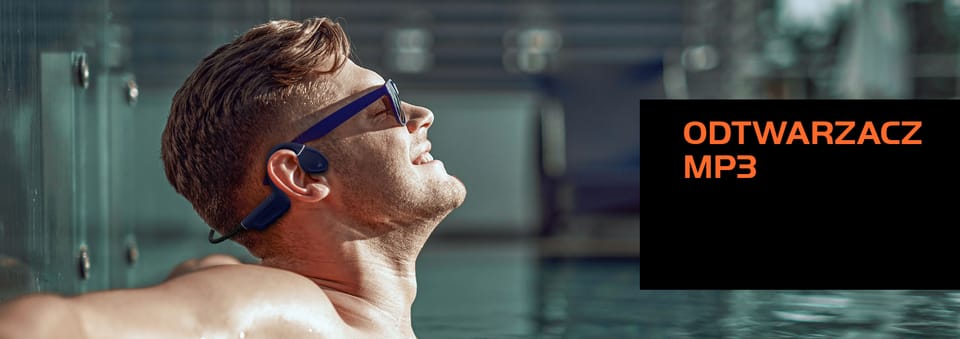 Creative Słuchawki bezprzewodowe         z przewodnictwem kostnym Outlier Free Pro Plus pomarańczowy/orange Bluetooth 5.3
