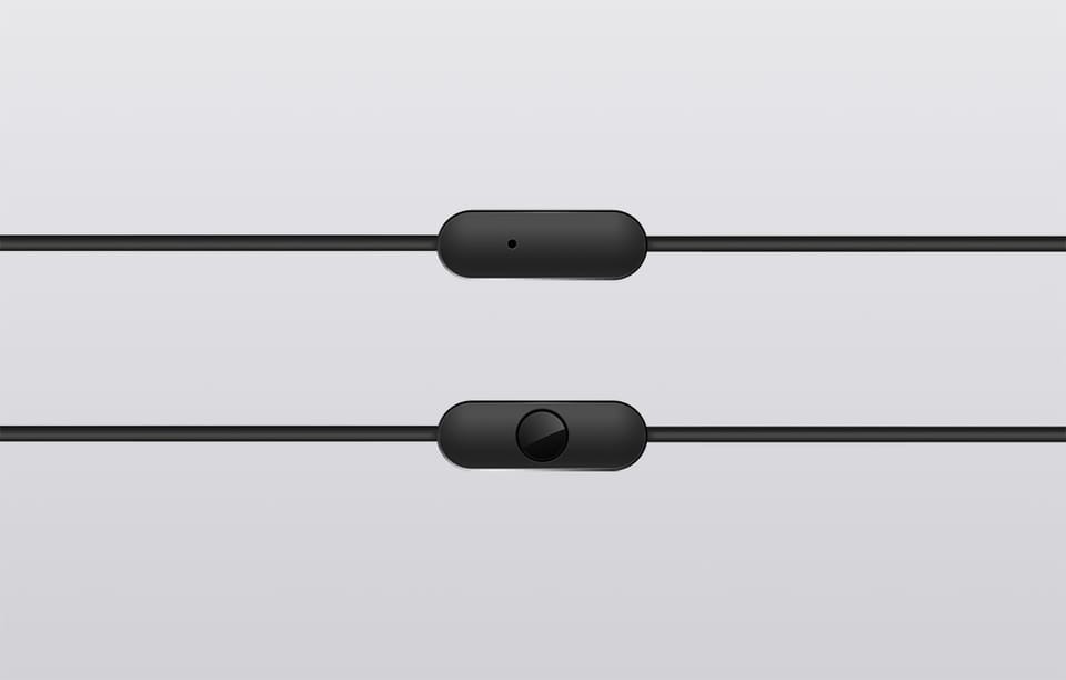 Słuchawki dokanałowe przewodowe 1MORE Piston Fit P10 (szare)