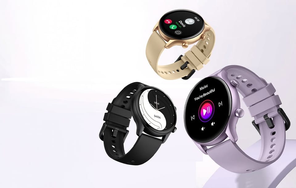 Smartwatch ZEBLAZE Btalk 3 Plus (złoty)