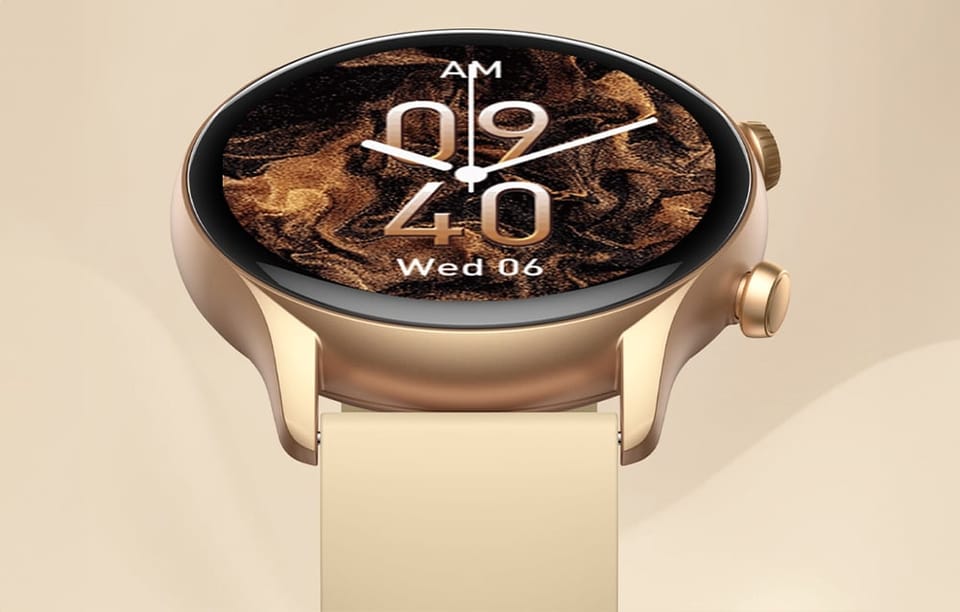 Smartwatch ZEBLAZE Btalk 3 Plus (złoty)
