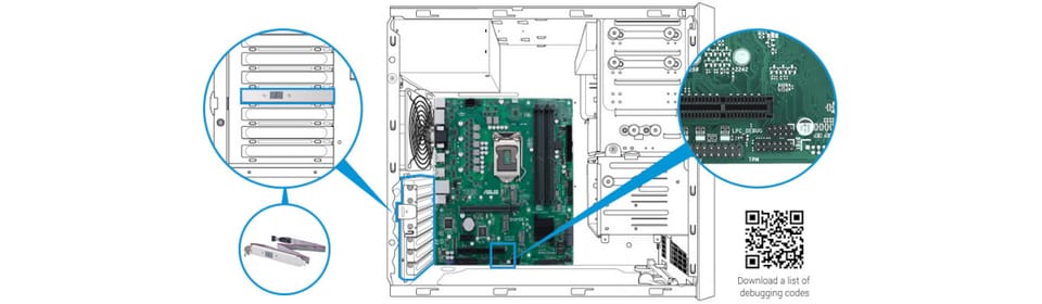 PŁYTA GŁÓWNA ASUS PRO B550M-C/CSM (AMD,AM4,DDR4,mATX)