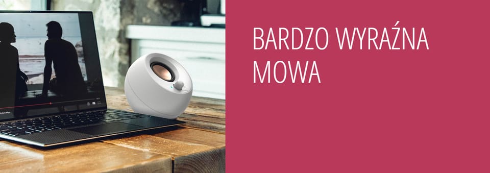 Creative Głośniki do komputera Pebble    2.0 V3 biały/white Bluetooth 5.0 USB-C