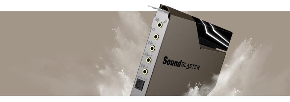 Karta dźwiękowa Creative Sound Blaster EA-7 - lydkort