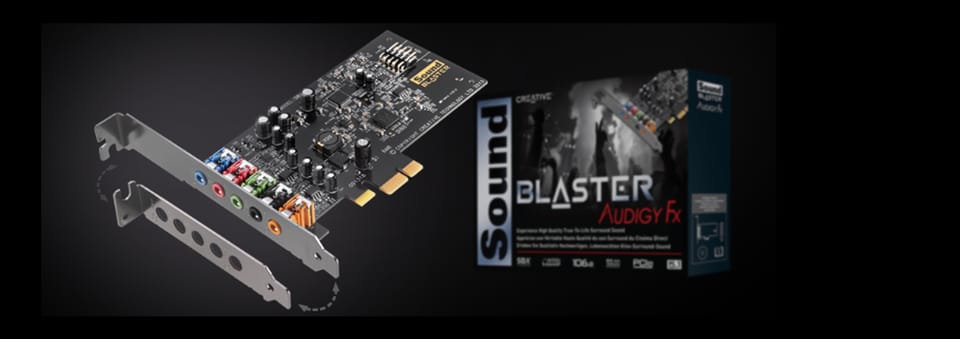 Creative Karta dźwiękowa Sound Blaster   Audigy FX PCI-e