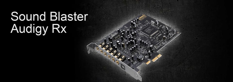 Creative Karta dźwiękowa Sound Blaster   Audigy RX PCI-e