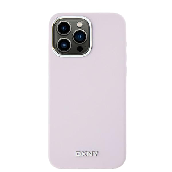 DKNY DKHMP16LSMCHLP iPhone 16 Pro 6.3"    różowy/pink hardcase Liquid Silicone Small Metal Logo MagSafe