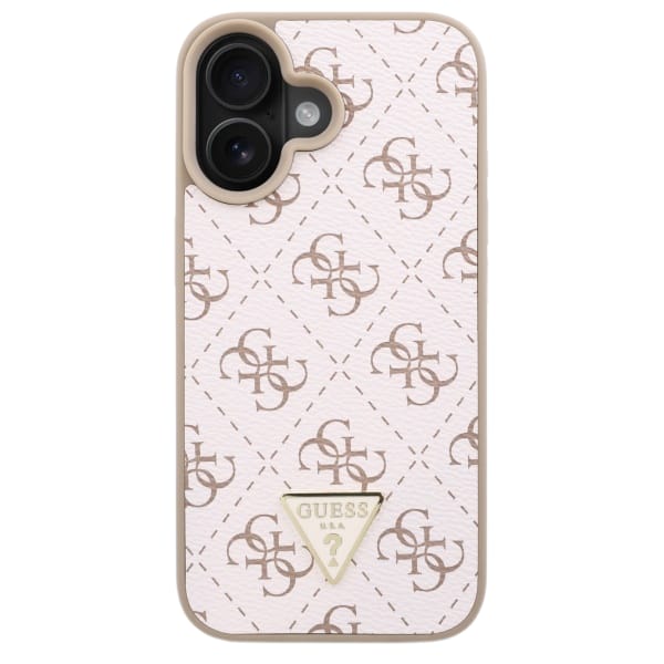 Guess GUHCP16LPG4GPH iPhone 16 Pro 6.3" biały/white hardcase New 4G Triangle